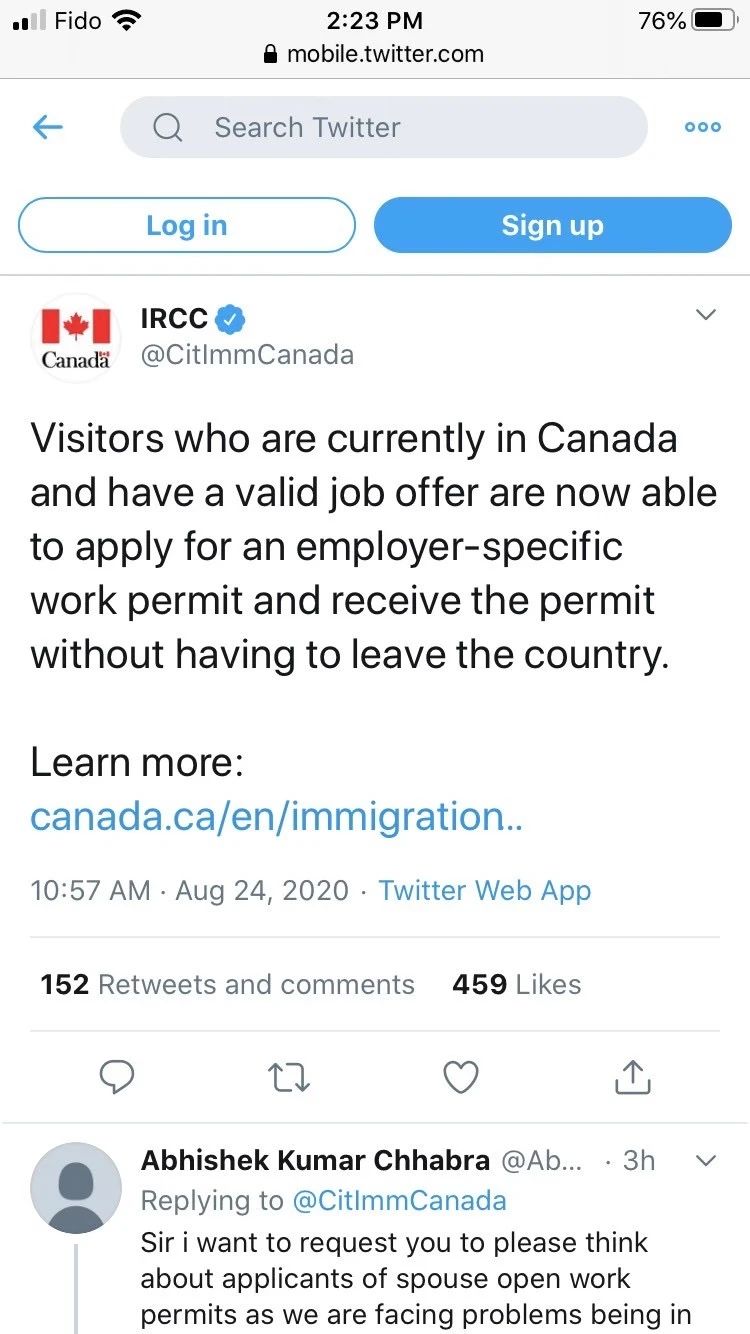 加拿大最新工签政策