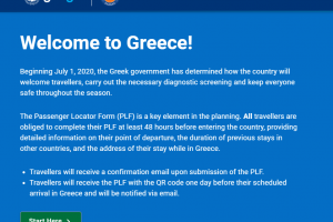 重要提醒｜入境希腊须提前24小时填写《旅客定位表》